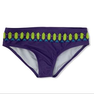 Limeapple purple swim bottoms‎ size 7